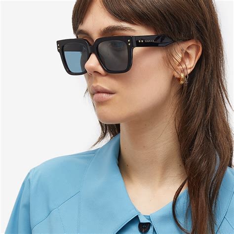 gucci light blue sunglasses